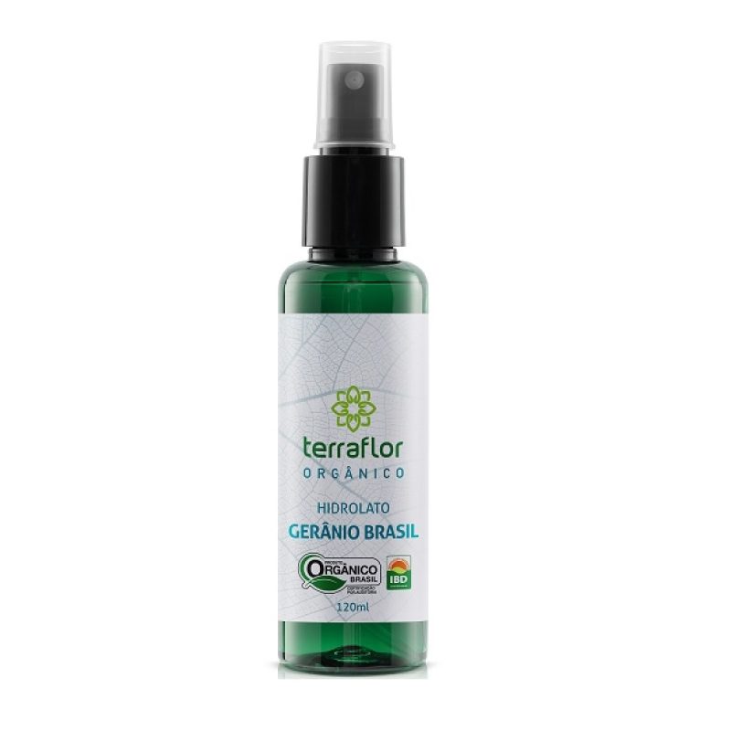 Hidrolato de Orgânico Gerânio Brasil 120ml