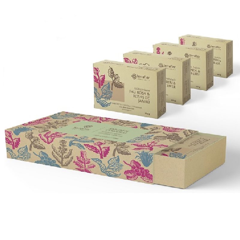 Kit Sabonetes Vegetais Terra Flor 04 un