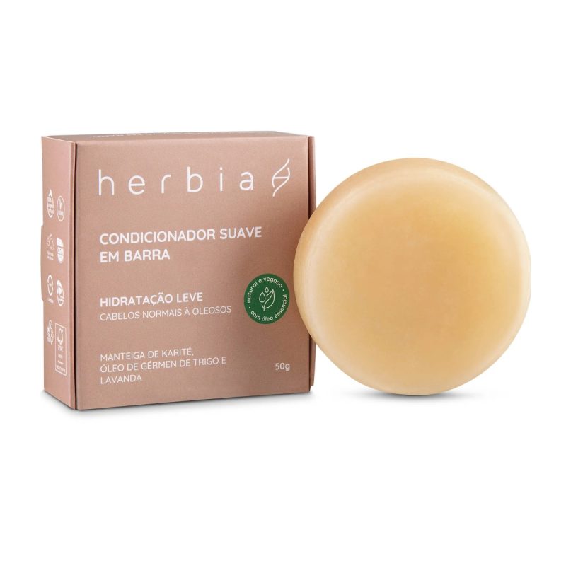 Condicionador em barra Suave 50g Herbia