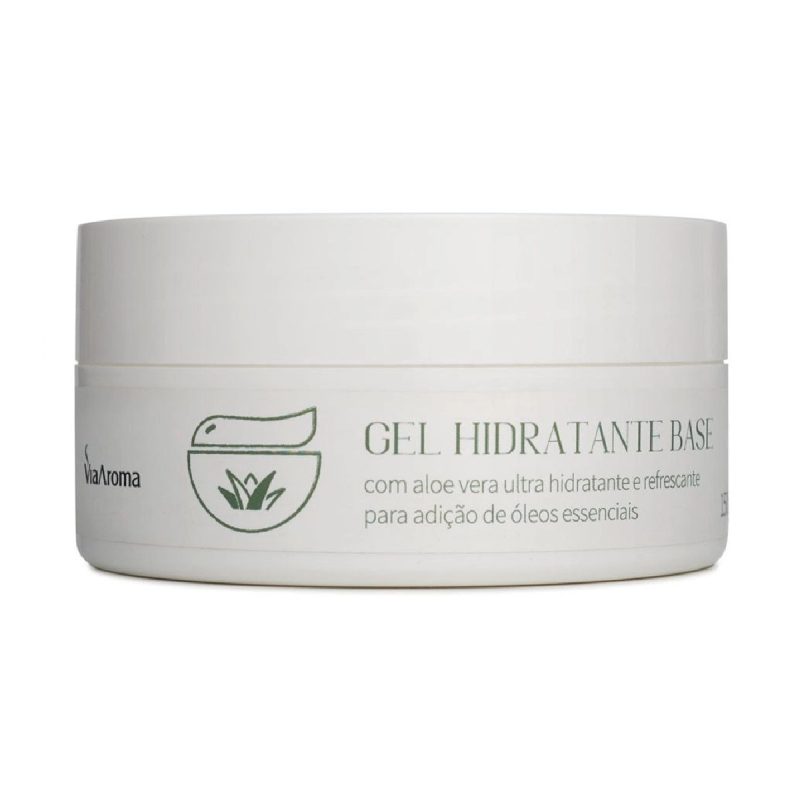 Gel Hidratante Base Via Aroma - 150g