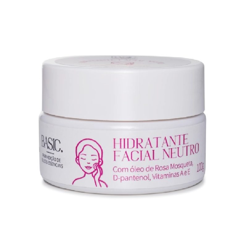 Creme Hidratante Facial Neutro 100g