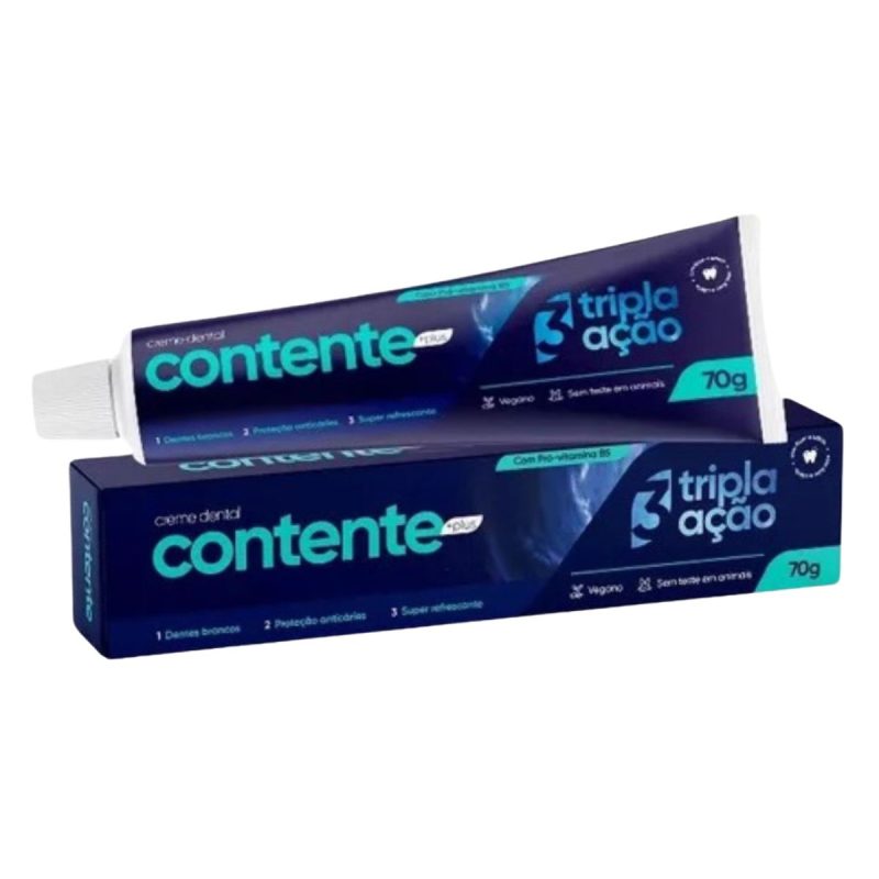 Creme Dental Contente Plus 70gr