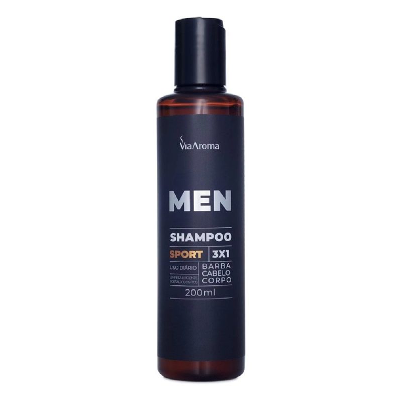 Shampoo Men Sport Via Aroma - 200 ml