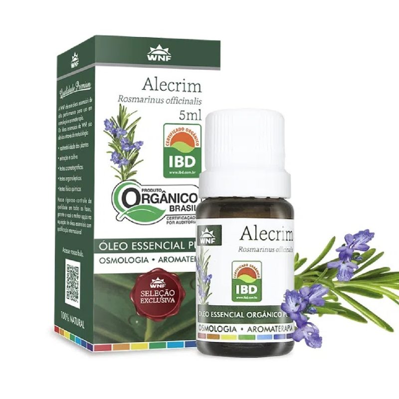 Óleo Essencial Alecrim 5ml WNF